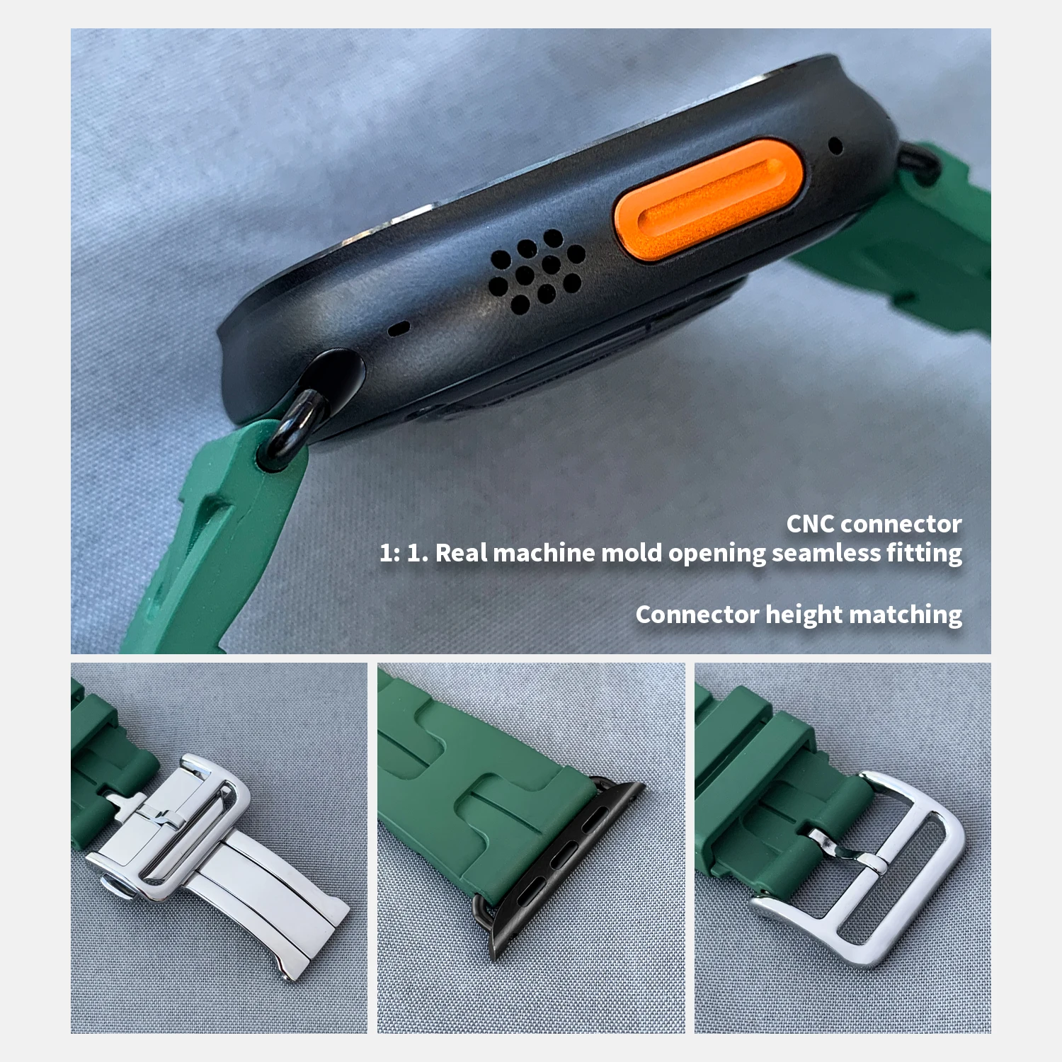 الكليم جولة واحدة عالية الجودة نشر مشبك حزام ل أبل...