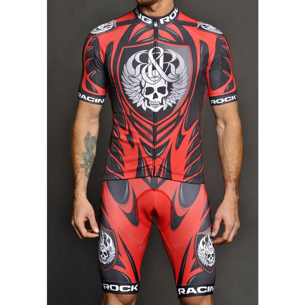Summer Racing Cycling Jersey Men Mountain Bike Clothing Set MTB Bicycle Clothing Rock