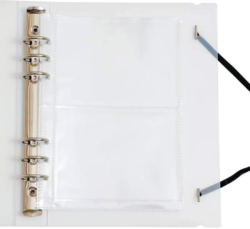 Zipper Binder Photo Card Collection & Organizer Diary Notebook
