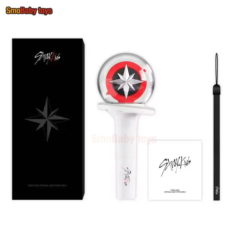 

New Kpop Strayed kids Ver.2 Lightstick With Bluetooth Support Glow Hand Lamp Concert Light Stick Fans Collection Toy Kids Gift