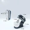 Dollhouse Mini Simulation Electric Egg Beater (Can Be Working) Model for Kitchen Furniture Decoration Accessories 4