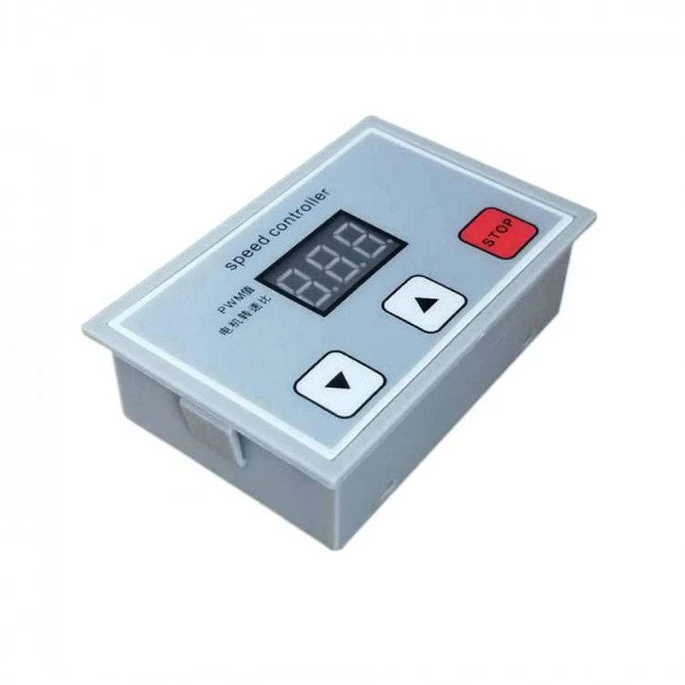 Digital DC Motor DC12-30V Motor Speed Governor High Efficiency 5A Brush Speed Regulator PWM Stepless Control Switch
