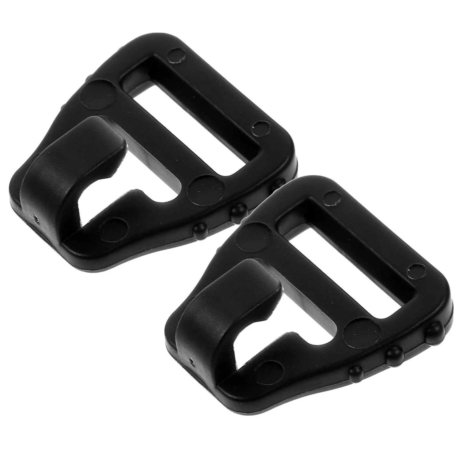 

2 Pcs Ventilator Line Brush Cpap Strap Buckles Replacement Accessories Head Band Adjustable Mask Machine Supplies Abs Clips