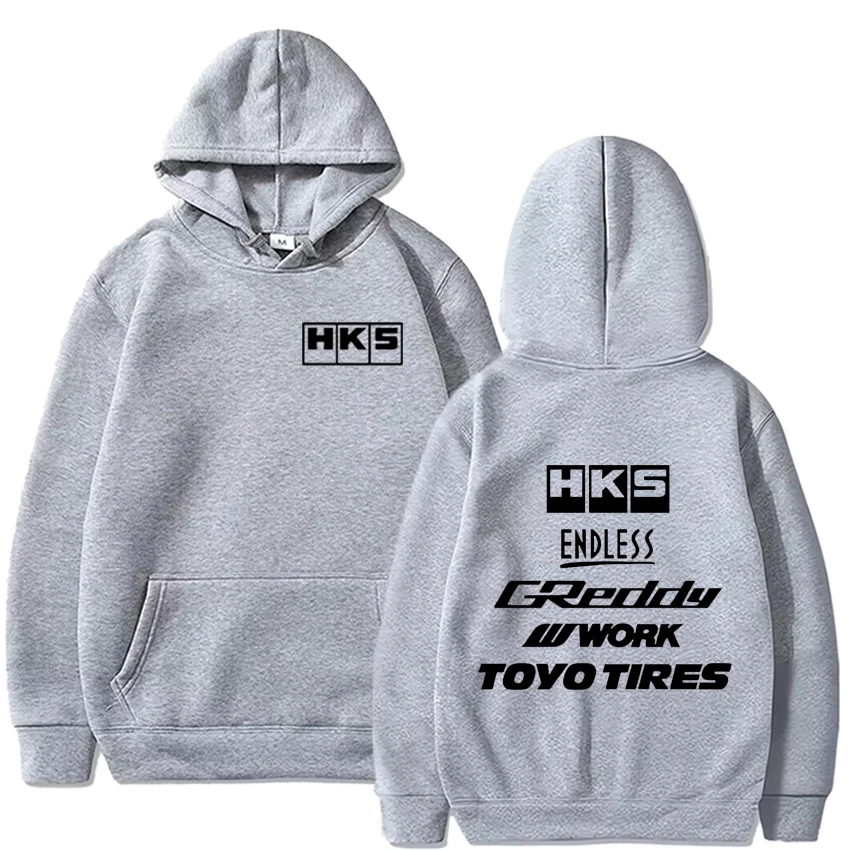 Men's Cool Hoodie Japan JDM Modified Car HKS ENDLESS Hoody Men Women Vintage Casual Sweatshirt Male Long Sleeve Pullovers 6