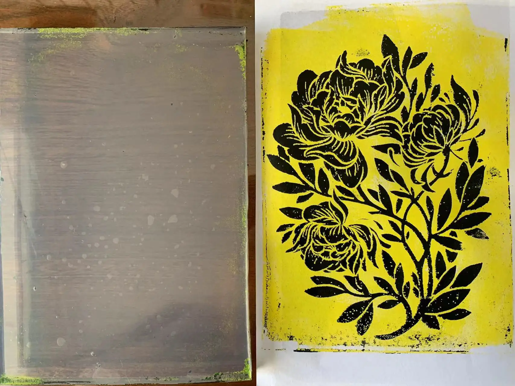Gelli Plate Geldruckplatte: Wiederverwendbare Platt Produktbild-Vorschau 5
