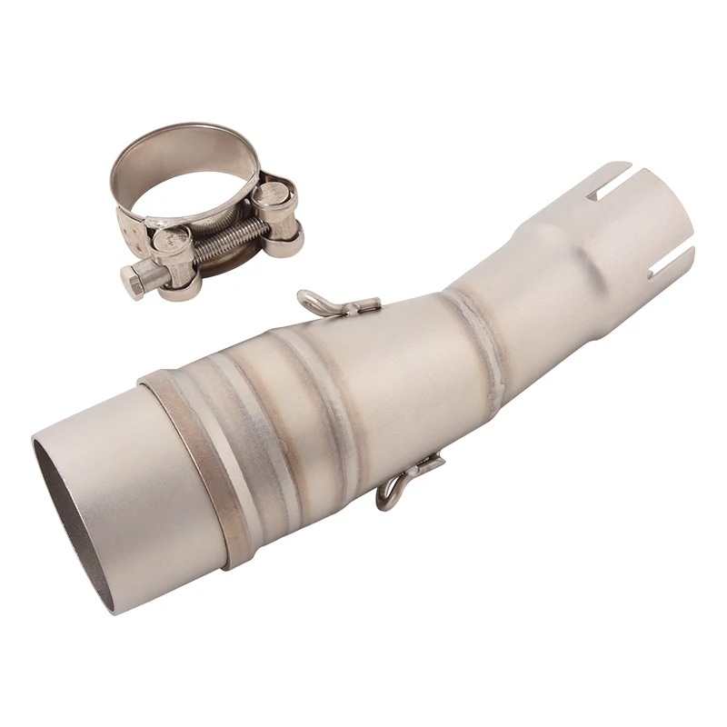 Slip On Motorcycle For YAMAHA XMAX250 300 2017-2020 Mid Connect Pipe Middle Link Tube Stainless Steel Exhaust System - Image 3