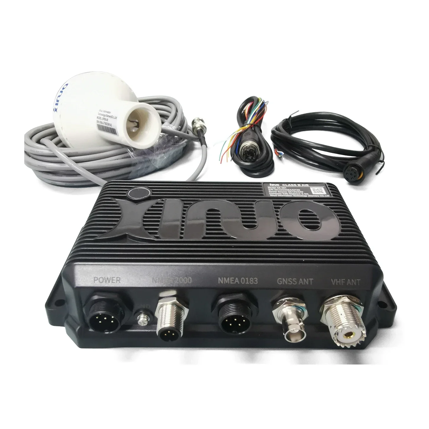 

XINUO XA-201 Automatic Identification System Marine marine AIS class B transponder transducer Built-in WIFI by Phone APP