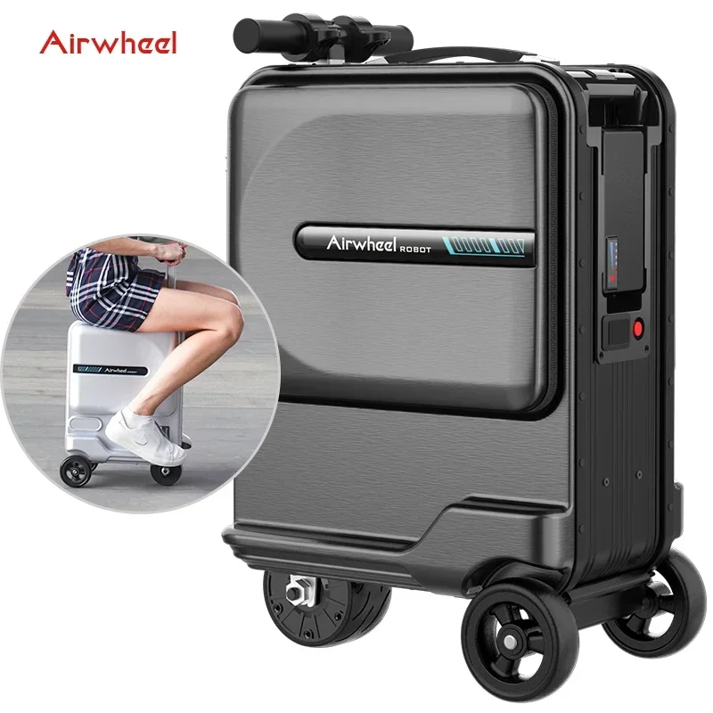 20 Pollici Airwheel Se3Minit Smart Valigia Ride On Scooter Bagaglio A Mano Valigia Con Power Bank Rimovibile Per Viaggi D'Affari