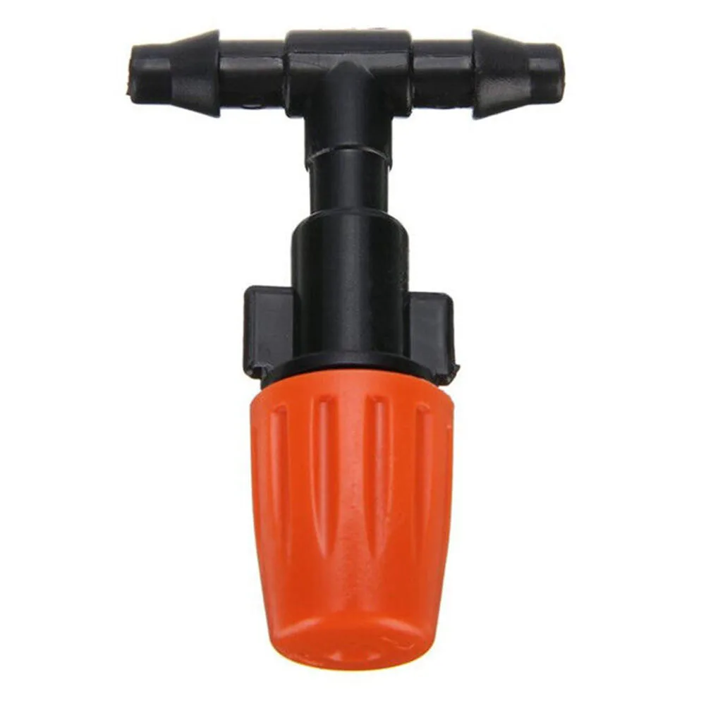 

50pcs Nozzle Misting Dripper Sprayer Micro Auto Drip Irrigation System Adjustable Atomizing Sprinkler Agriculture Water Tools