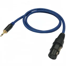 Premium Balanced Audio Cable - 3.5mm to XLR Female Adapter (1m)