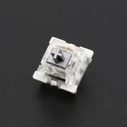 Premium Outemu Mechanical Keyboard Switches - Linear, Tactile, Clicky, Silent, Gray, White, Red, Blue, Gaming Enhancement - 110 Pcs (Silver Switch)