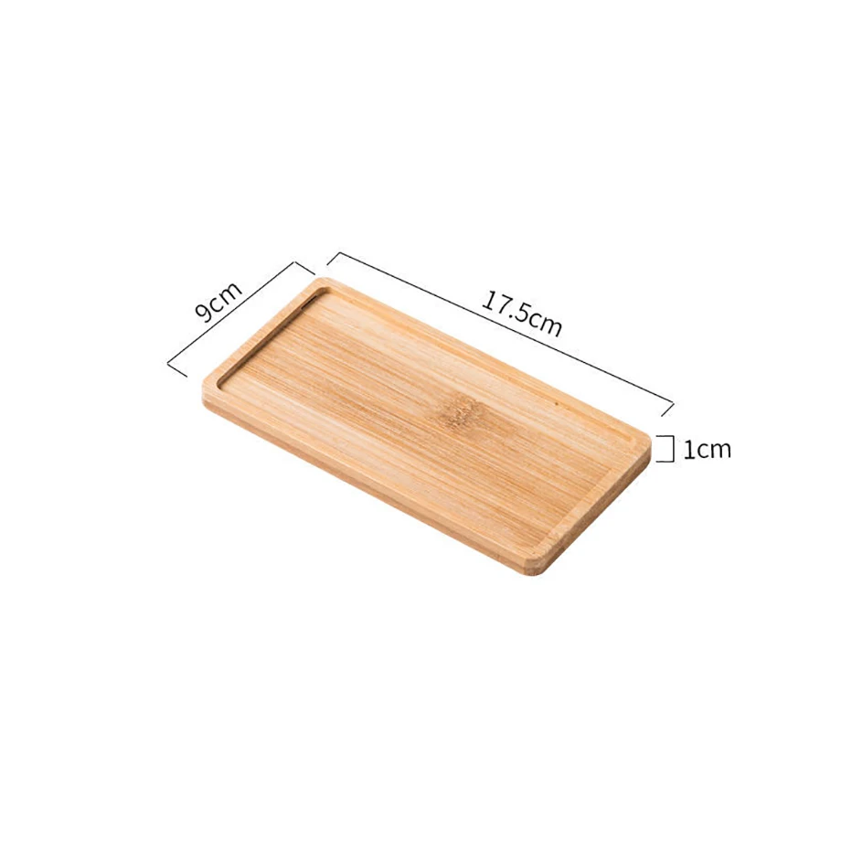 Elegant Wooden Vanity Tray for Soap Dispensers, Bottles, and More