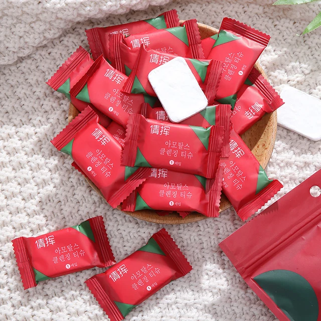 20/100pcs Compressed Towel Disposable Portable Face Towel Cotton Tissue Suitable For Travel Camping Hiking Sports Beauty Salons 3