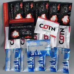 20Pieces/Bag Furniture Tools PreBuilt Coil Preloaded Cotton For Disposable Organic Cotton to DIY Replacement Tools Parts