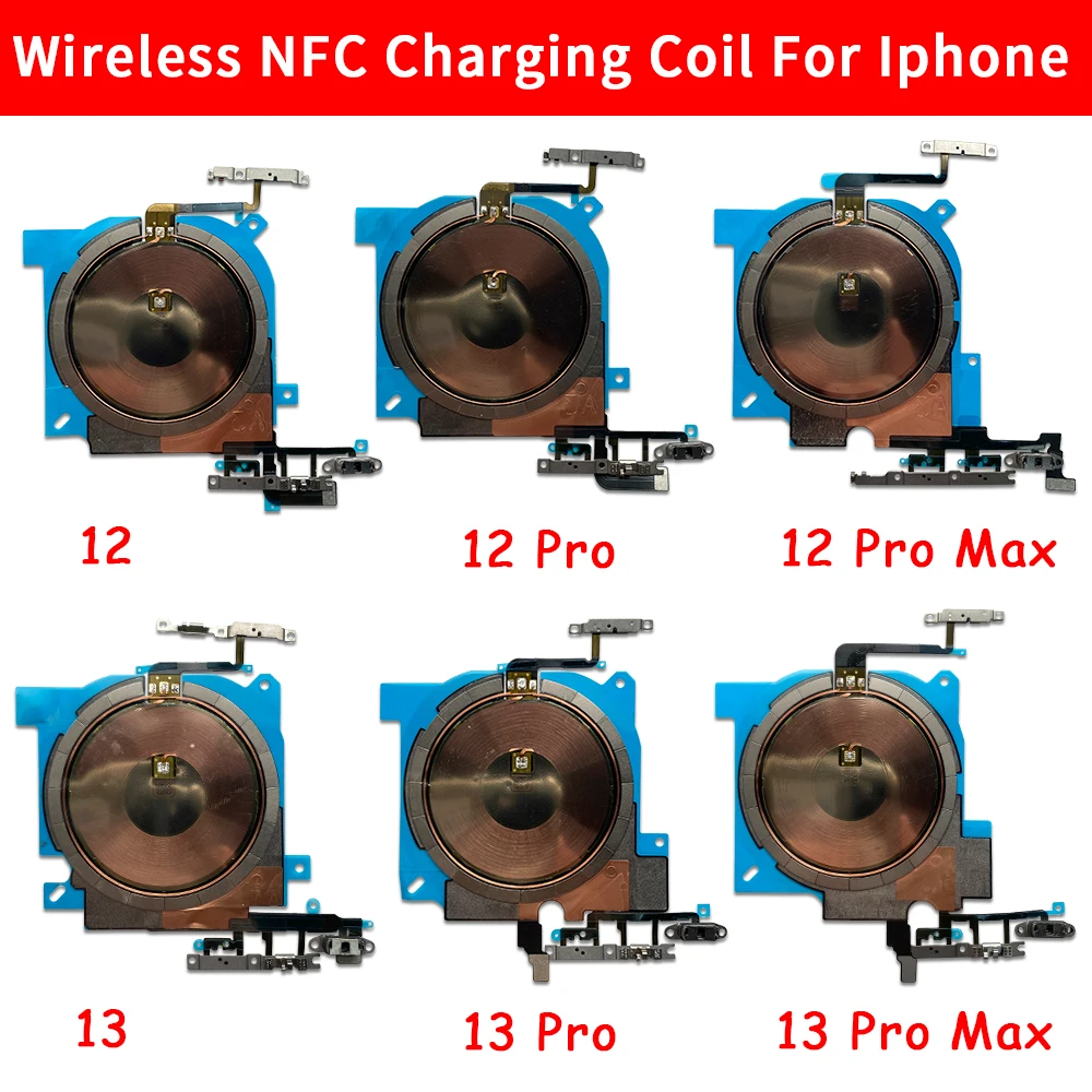 Premium Wireless Charging NFC Coil & Volume Flex Cable Sticker