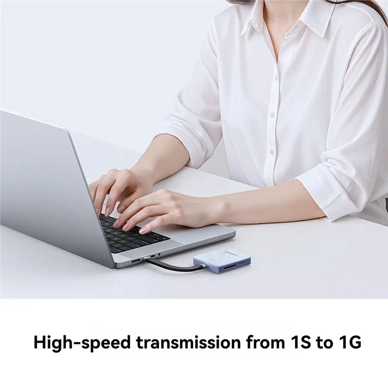 ORICO 외부 케이스 Nvme SSD 2230/2242 인클로저 Ssd 카드 리더기 PD 100W+ Tfsd10gbps For 16 17