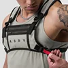 Running Chest Rig Gym Bag Mens Hip Hop Streetwear Waist Bag Tactical Vest Pack Mobile Phone Holder Workout Fitness Sports Bags 2