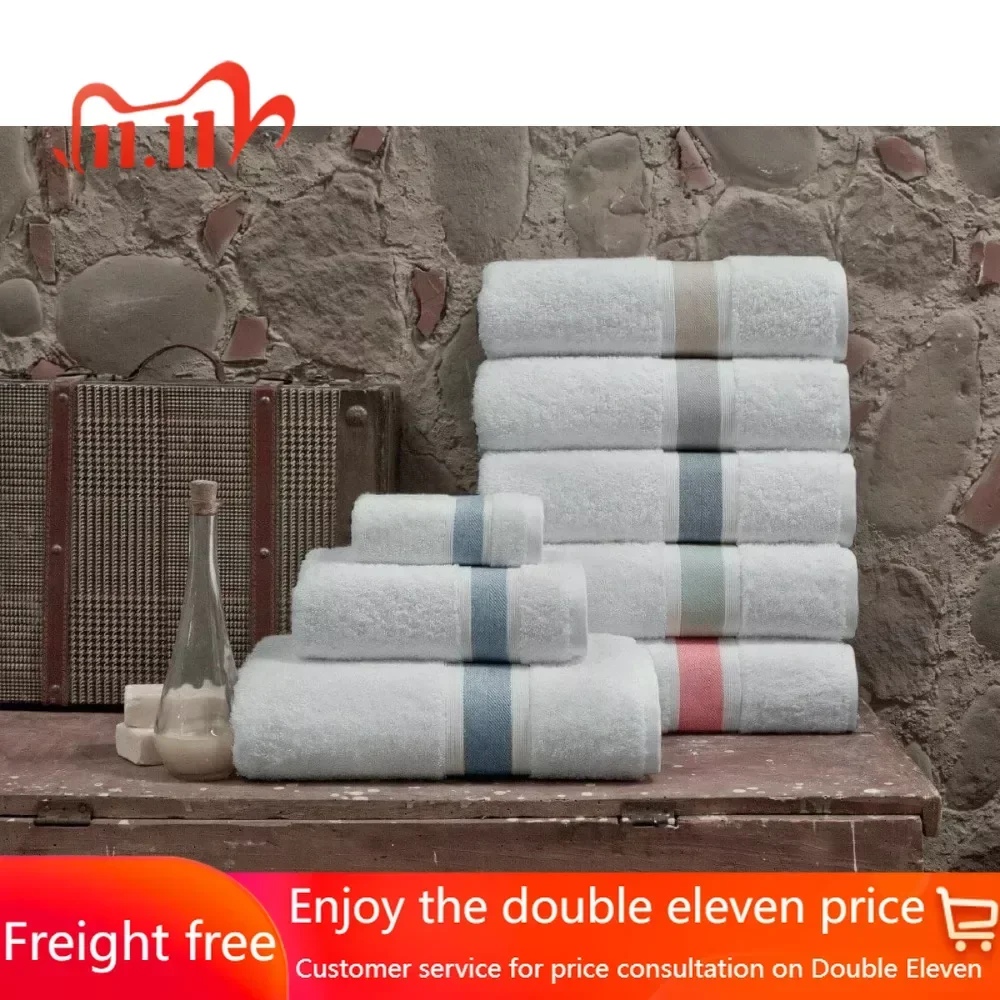 

Unique Towel Set - 6 Piece Set Gym Towel for Hair Towels Soft Travel Essentials Absorbent Bath Towels Free Shipping Playa Custom