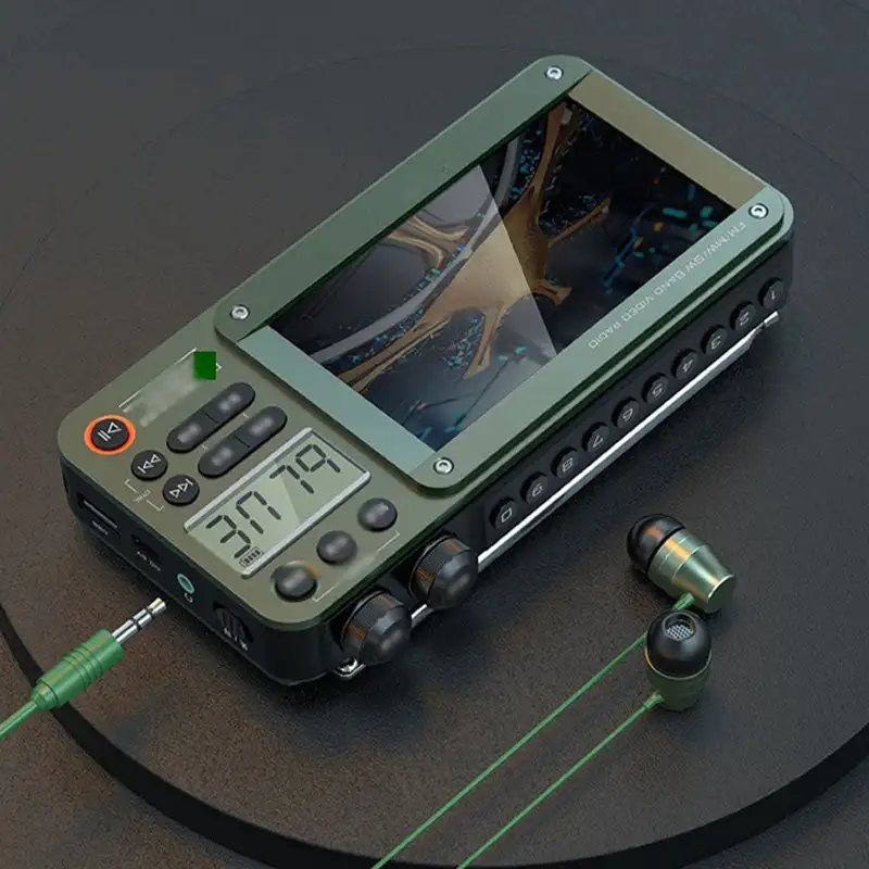 Video Plug-in Bluetooth Pocket Full Band Video Radio