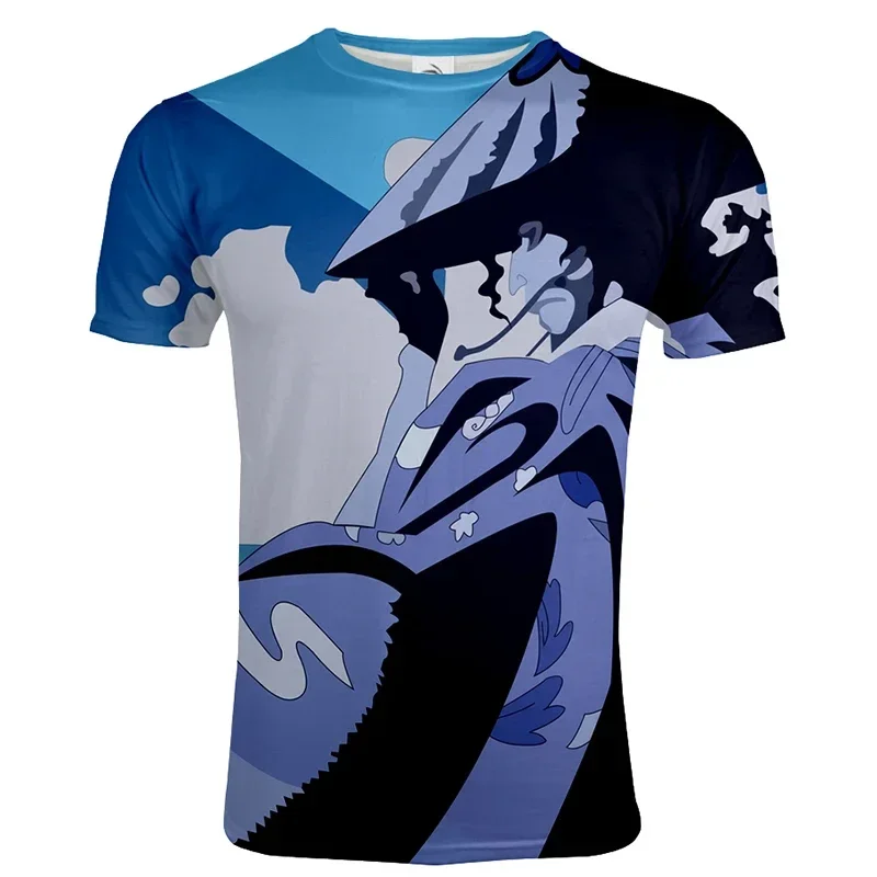 2024 Anime Bleach 3D Printed T-shirt Men Women Casual O-Neck Short Sleeve Streetwear Fashion Harajuku Hip Hop Tee Tops