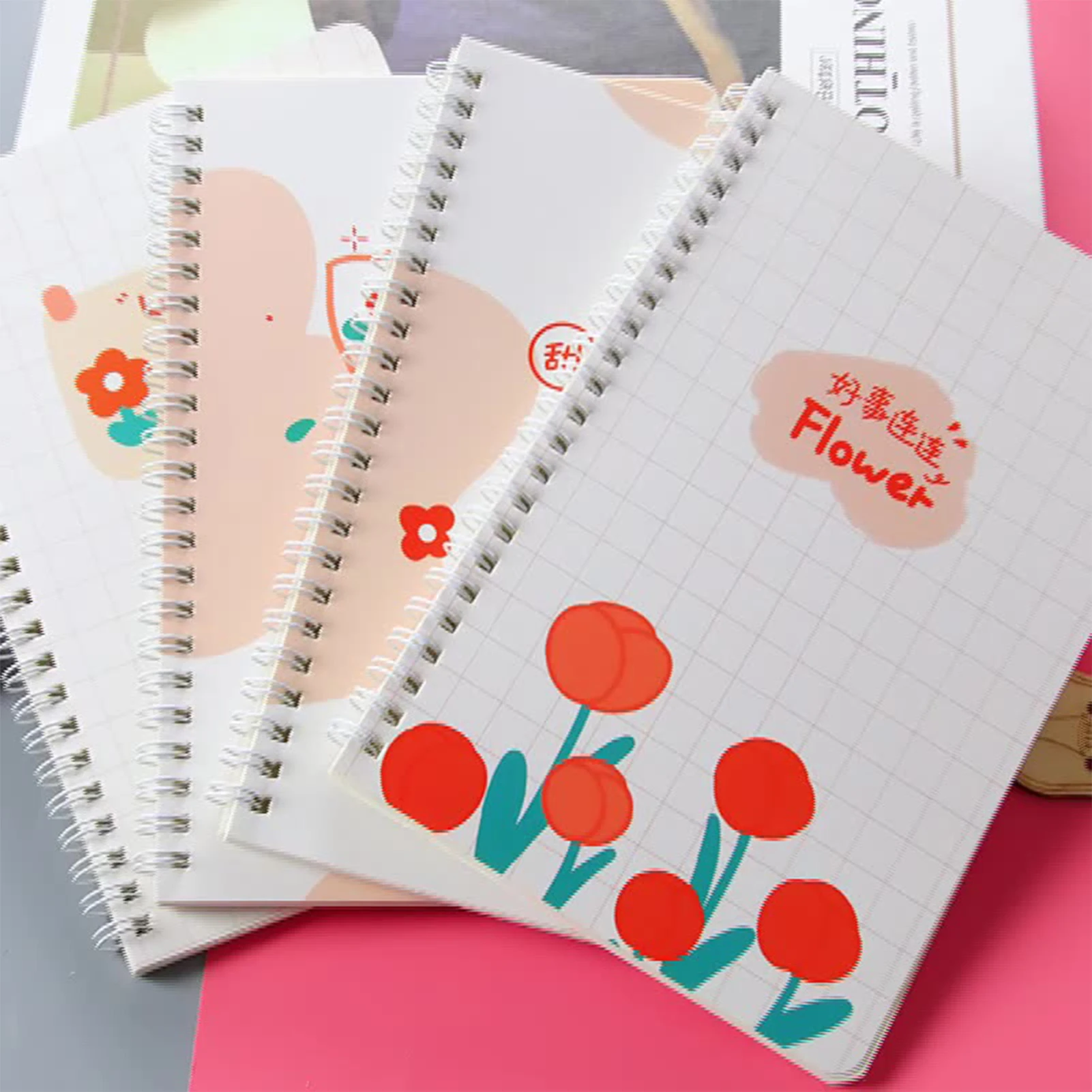 

60 Sheets Coils Notebook Multipurpose Journal Books For School Office
