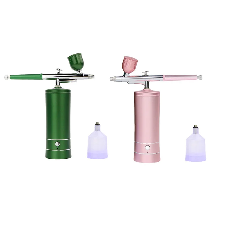 

Rechargeable Cordless Airbrush Compressor Airbrush Airbrush Kit For Hairdresser Nail Art Decorating Makeup Painting A