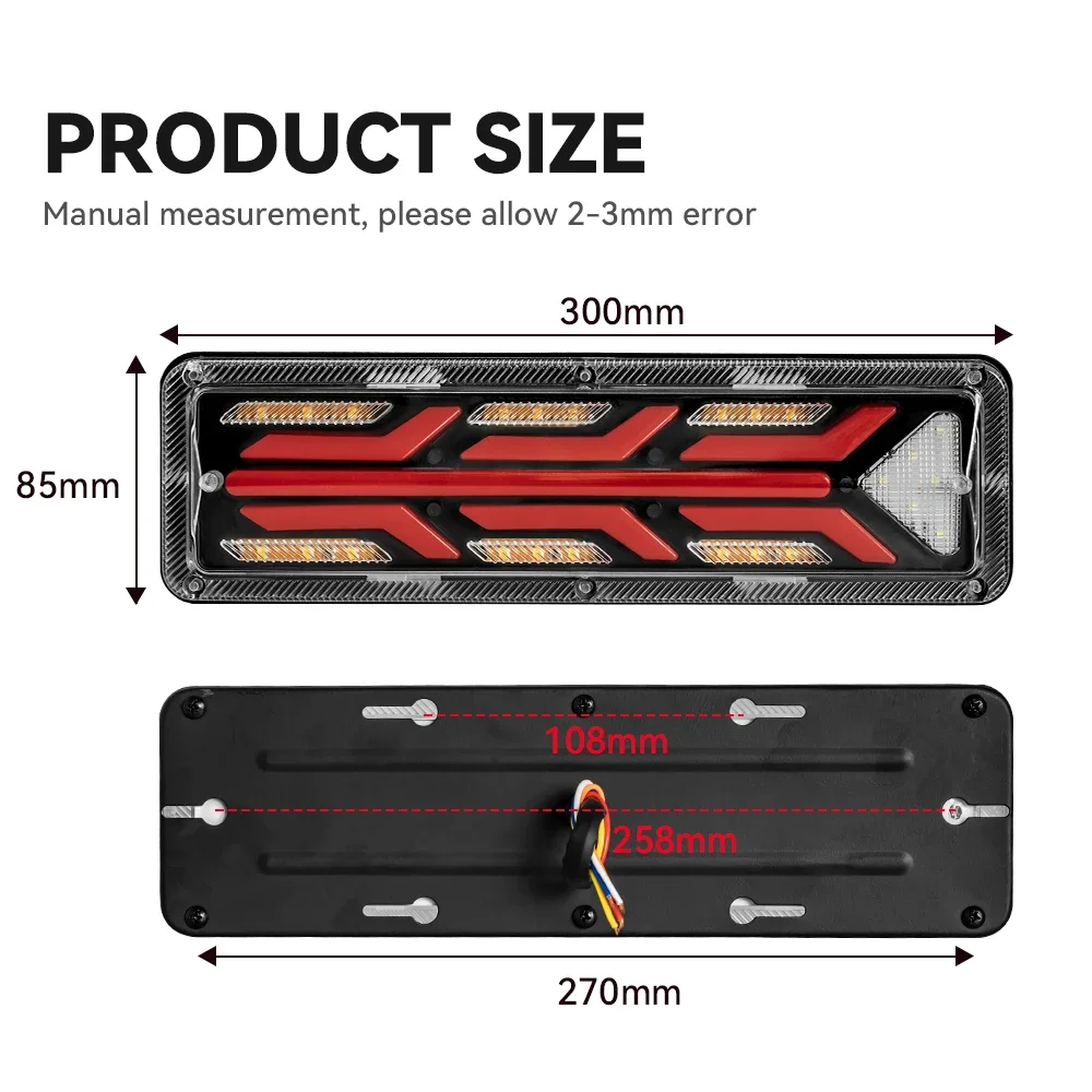 ƮϷ Ʈ ĳ Ʈ ڵ LED Ĺ   Ʈ,  ÷ο Ƽ 극ũ   Ȱ, 12V, 24V, 2 