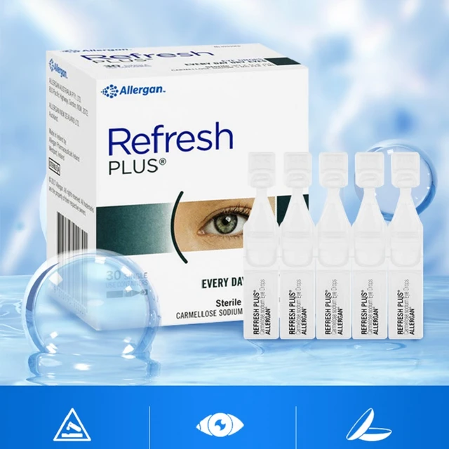 Refresh Plus Preservative-Free Eye Drops for Moisturizing Relief