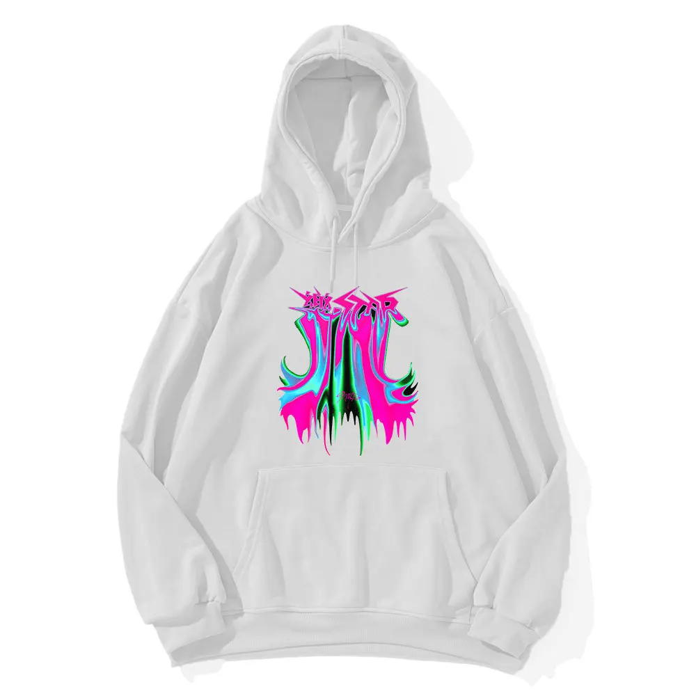 

Kpop Stray Kids 2023 Rock Star Men/Women Hoodie Long Sleeve Loose Casual Sweatshirt Couple Style Unisex Streetwear Top