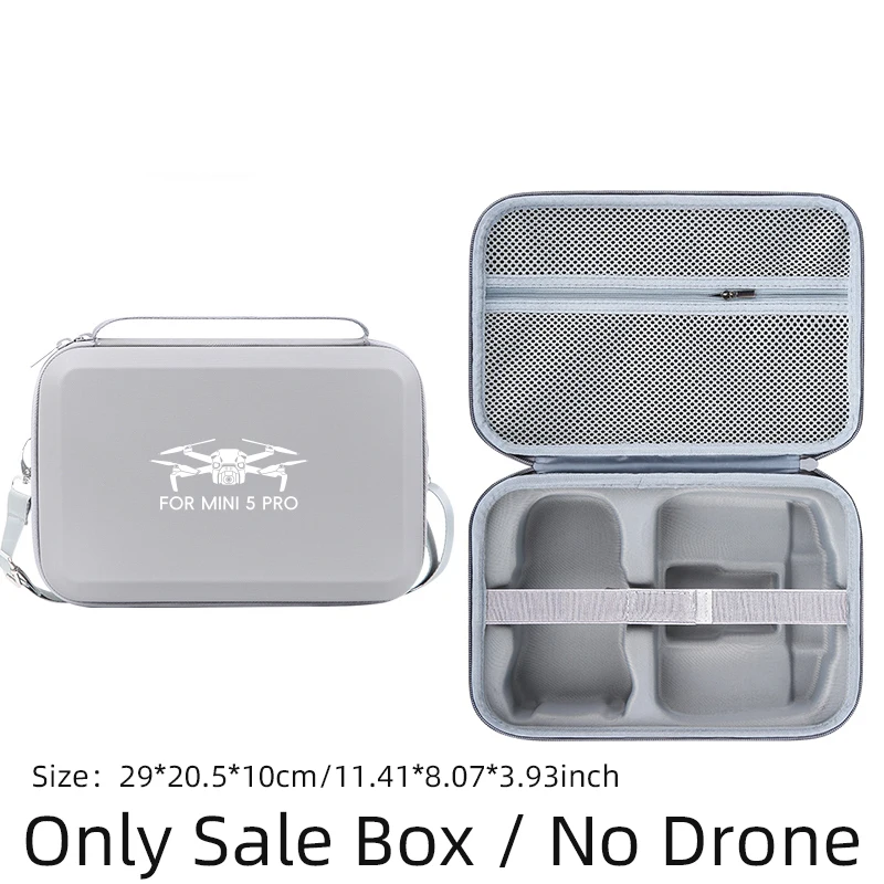 ตัวเลือกสินค้า กระเป๋าเก็บอุปกรณ์ DJI Mini 5 Pro พร้อมช่องใส่รีโมทและแบตเตอรี่
