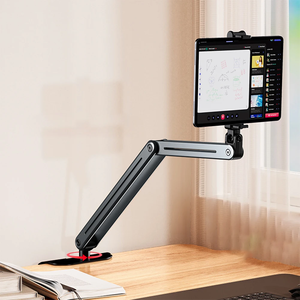 Tablet Holder Stand for Bed for 4.7''-12.9'' Device Adjustable Tablet Stand for Bed for Ipad IPhone/N-Switch/Samsung Galaxy Tab