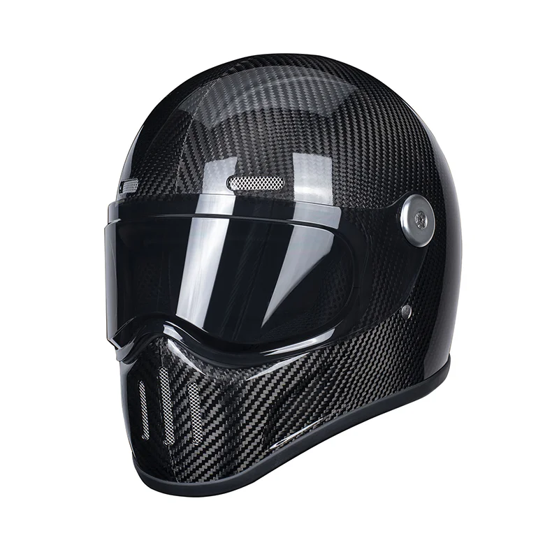 Genuine Carbon Fiber Motorcycle Helmet - Image 5