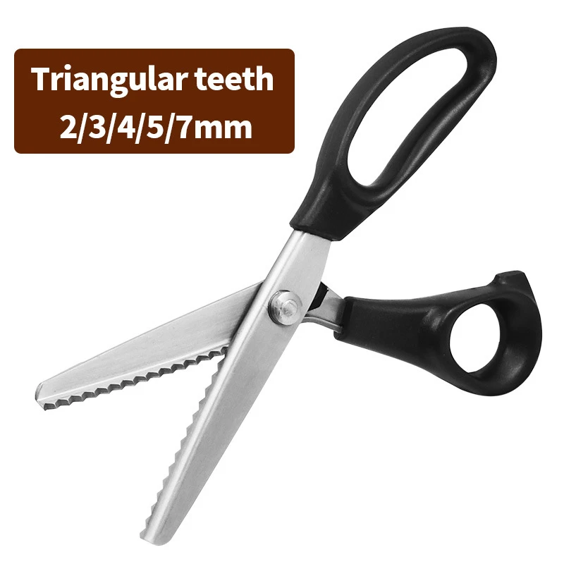 Patterned Arc scalloped Scissors\Sawtooth Scissors for Fabric and
