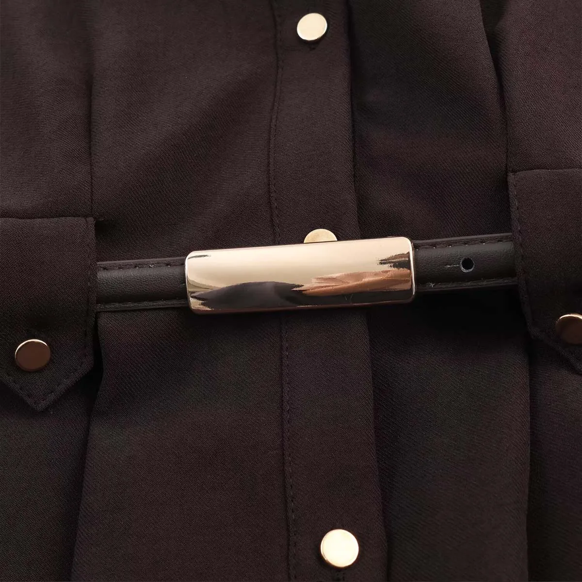 2025 New Women Fashion Shirt Collar Dress Long Dresses With Belt Chic Dresses Women Long Sleeve Casual Autumn Dress