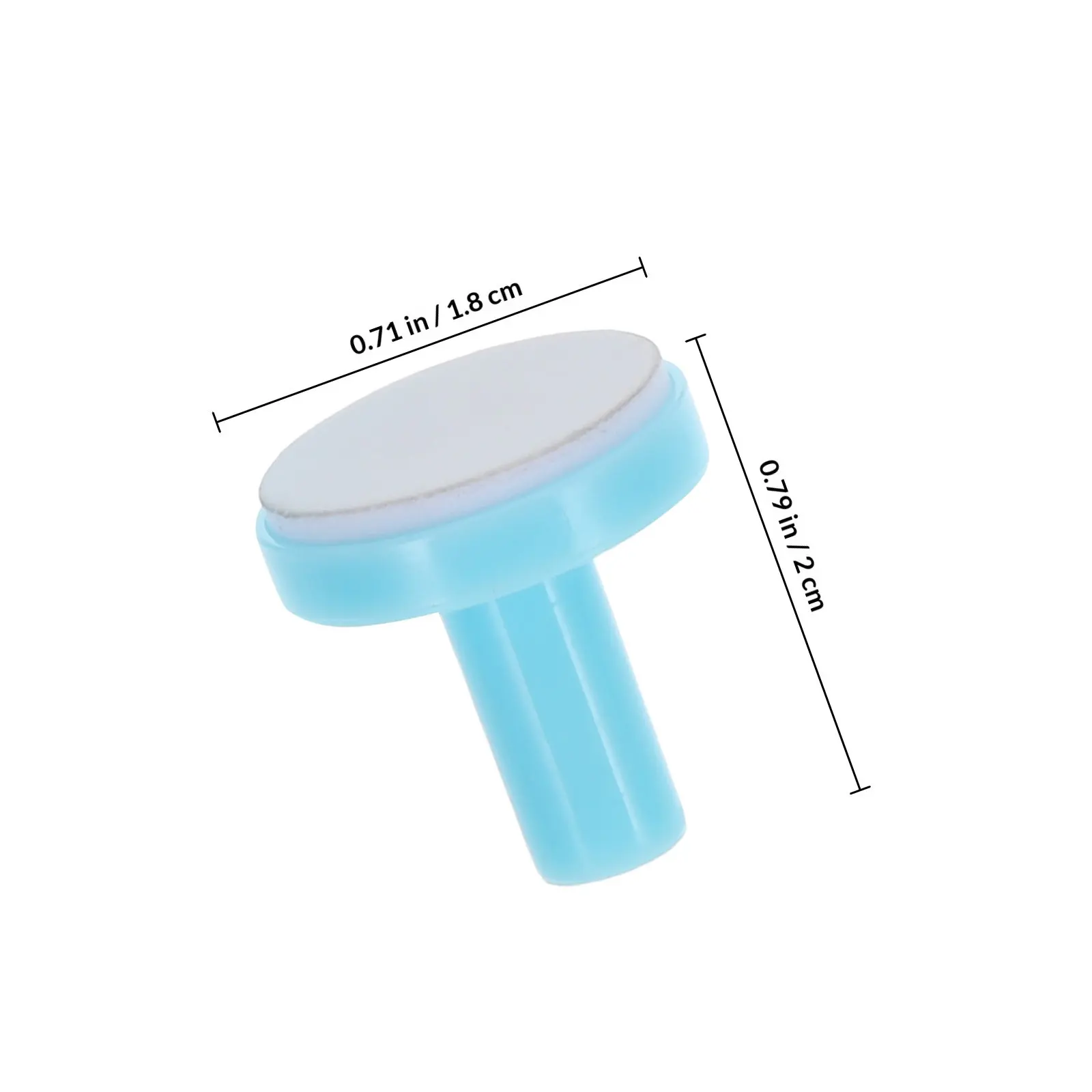 6Pcs 전기  손톱 파일 교체 그라인딩 헤드 부드러운 사포 패드  손톱 트리머 교체 세트 키트