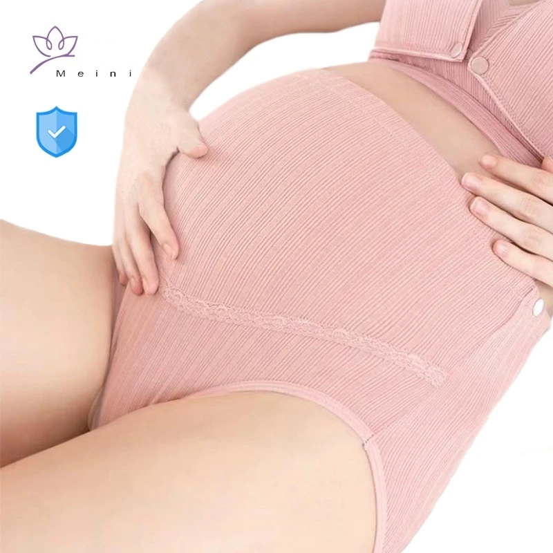 Anti-radiation abdominal support lining silver fiber maternity underpants Mobile phone, Computer EMR shielding clothing