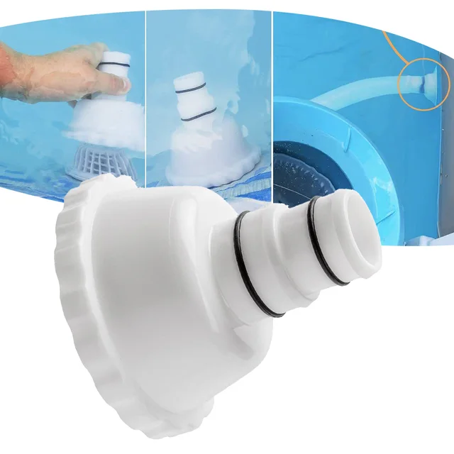 1Db Vákuumadapter Az Rp/Rx Skimmer Rögzítéséhez Nyári Hullámokhoz A Föld Feletti Medencék Tisztító Szerszámok - Image 2