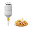 3L Large Capacity Hanging Sauce Dispenser Simple Refillable Sauce Storage Bottle Food Grade Tomato Salad Dressing Squeeze Bottle 5