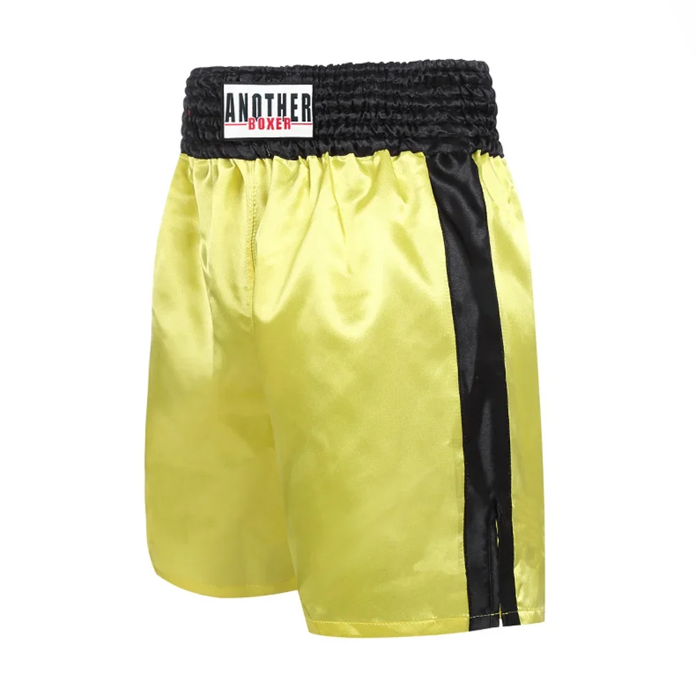 MMA Shorts Muay Thai Fight Shorts Unisex Kick Boxing Pants Women Men Kids MMA Training Shorts Competition Game Sanda Grappling Clothes