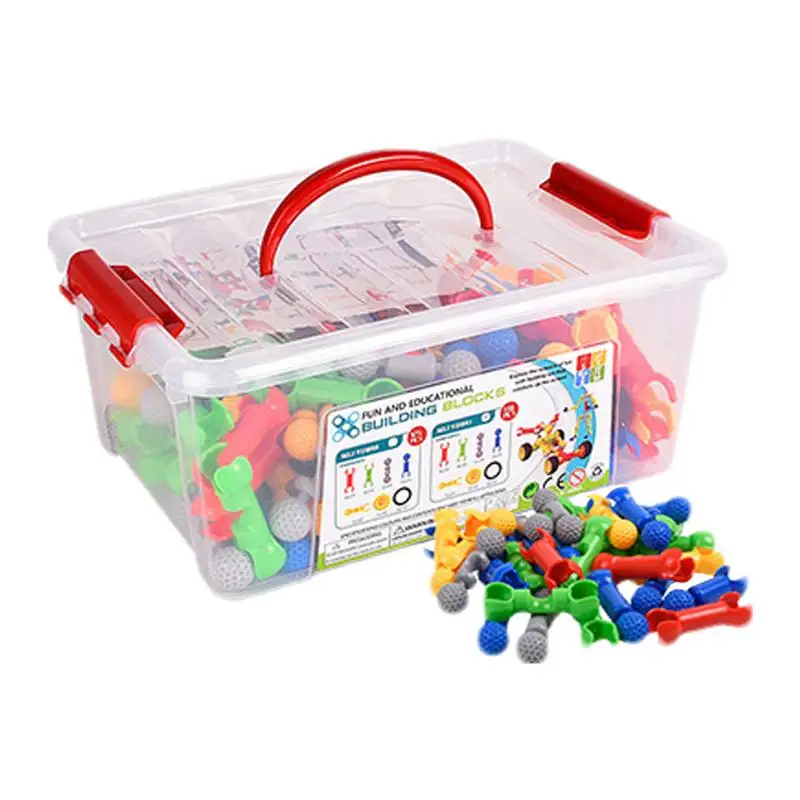 

Connecting Toys Construction Engineering Blocks Kids Building Kit DIY Learning Set Stem Brain Development Kit Creative