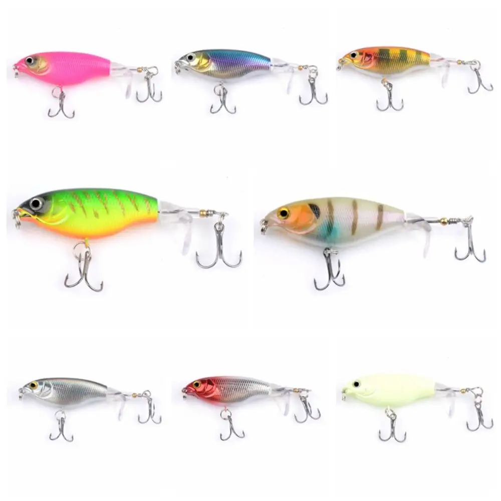 9Cm/11G Topwater Fishing Lure Fishing Tackle Occhi 3D 7.5Cm/6G Hard Fishing Bait Luminescenza Mini Minnow Fishing Lure Carp
