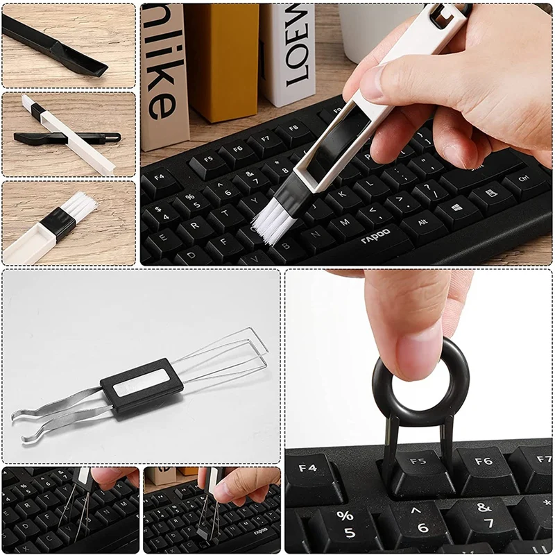 Keyboard Lube Switch Puller Kits Key Cap Remover Tools Mechanical Switch Opener For Mechanical Keyboard Removing Fixing