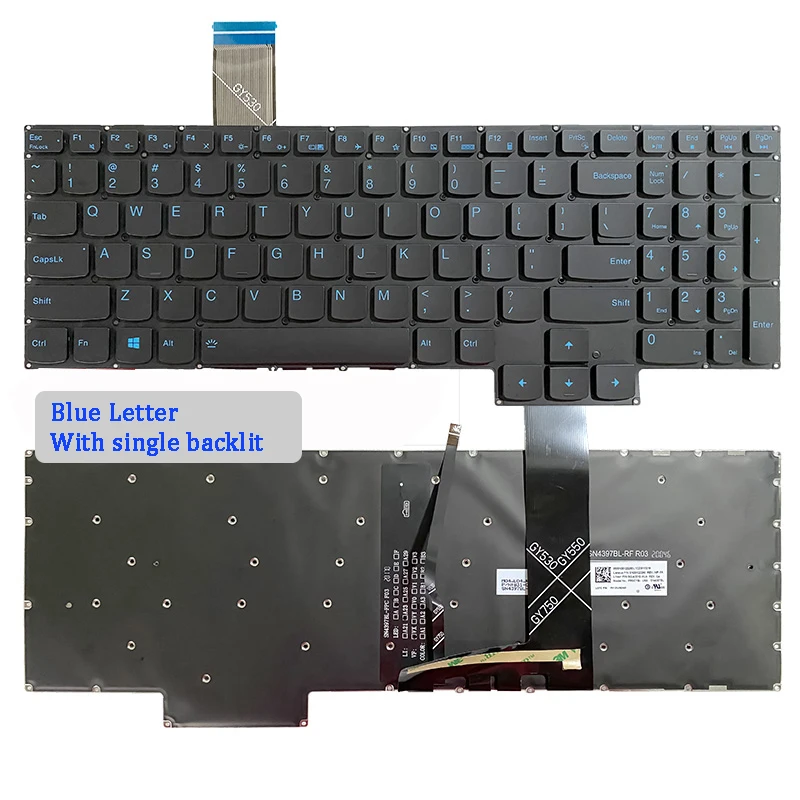 Teclado original do portátil para Lenovo Legion