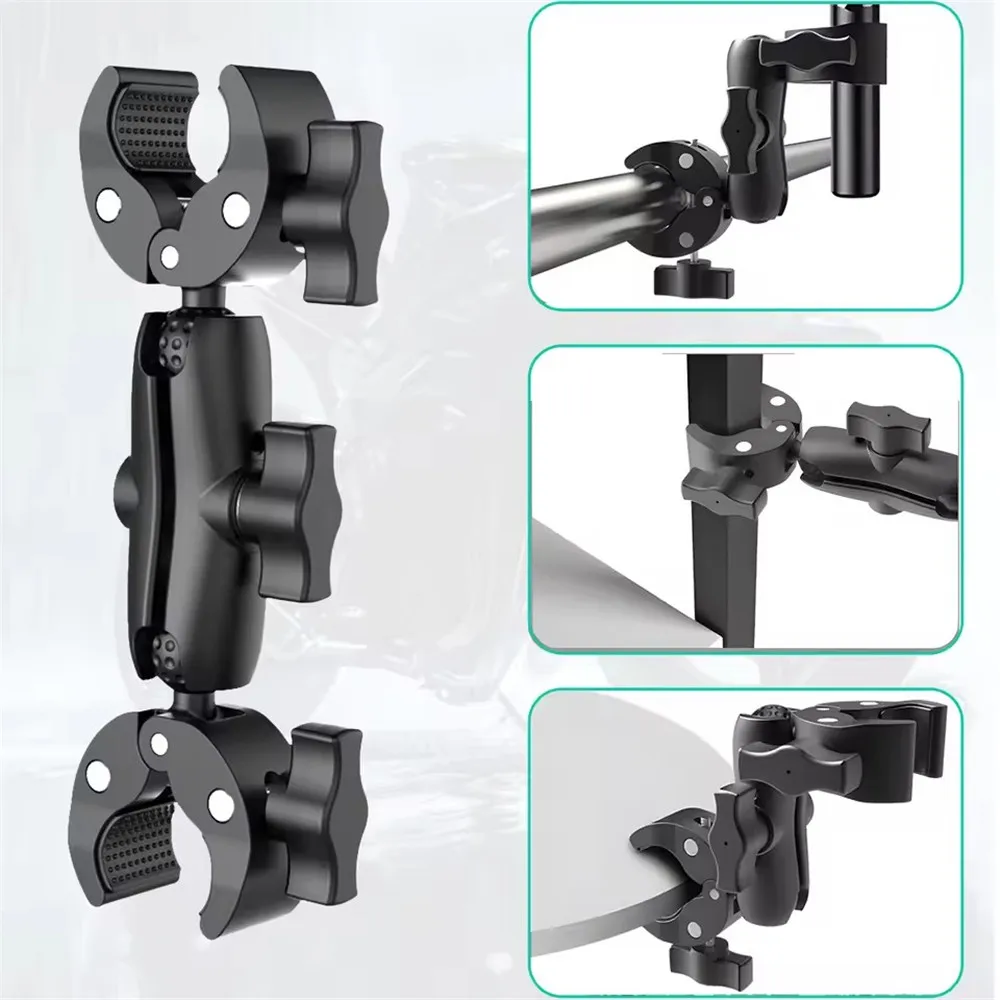 Support pour action caméra sans tige, fixation solide avec ventouse sur surface plane.