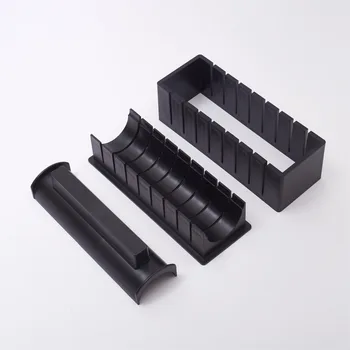 3Pcs/Set Japanese Sushi Maker 2 Shapes Sushi Making Kit Roll Rice Mold DIY Kitchen Sushi Tools Kitchen Gadgets Accessories