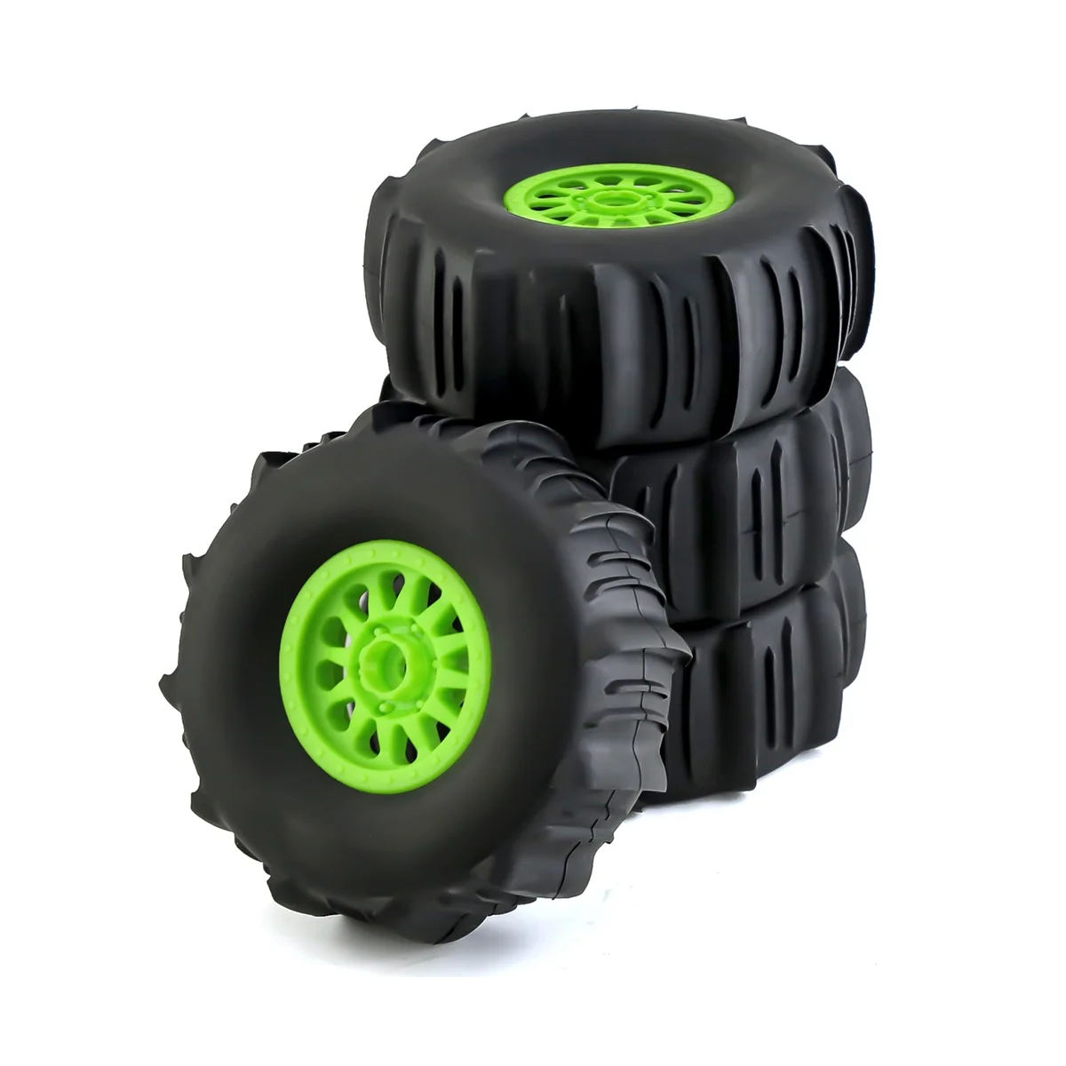 

4 шт. 138 мм 1/7 Desert Short Course грузовая шина 17 мм шестигранное колесо для UDR ARRMA Mojave Yikong DF7 RC Car,1