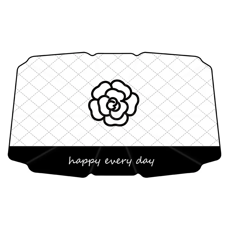 Car Sunshade Umbrella Creative Cartoon Summer Front Windshield Cover Camellia Sun Protection For Front Window Curtain Sun Shades Car Sunshade Windshield Sunshade Windshield Sun Shade