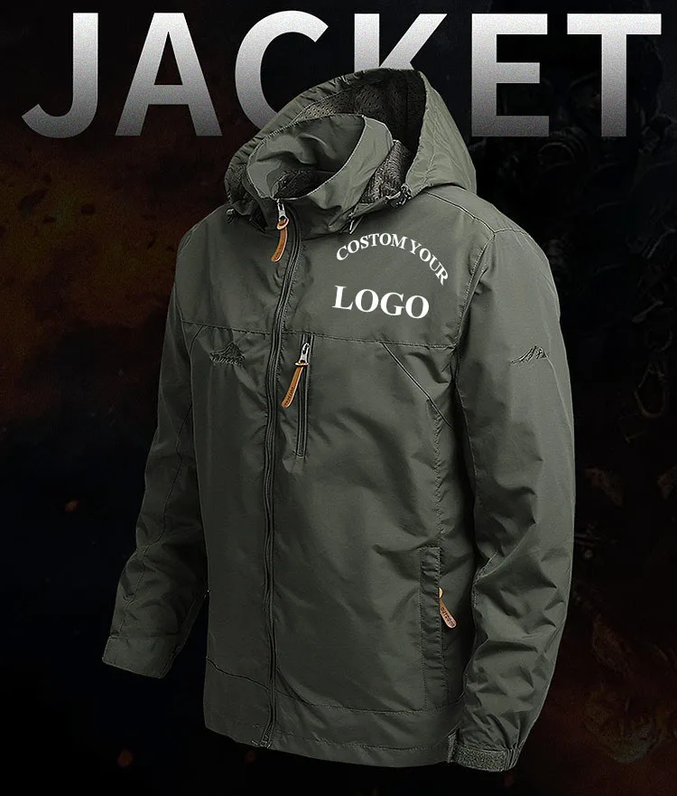 

Outdoor Sports Breathable Coat Men Mountaineering Suit Cycling Hiking Coat Spring Autumn Windproof Waterproof Casual Jacket