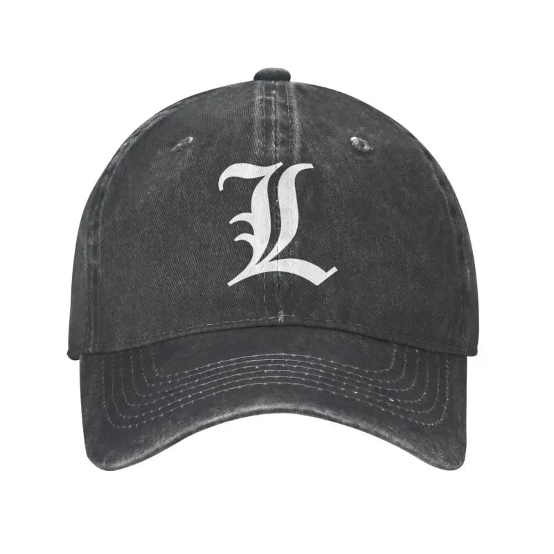 

Cool Cotton Death Note Baseball Cap for Men Women Custom Adjustable Adult Anime Manga L Dad Hat Summer