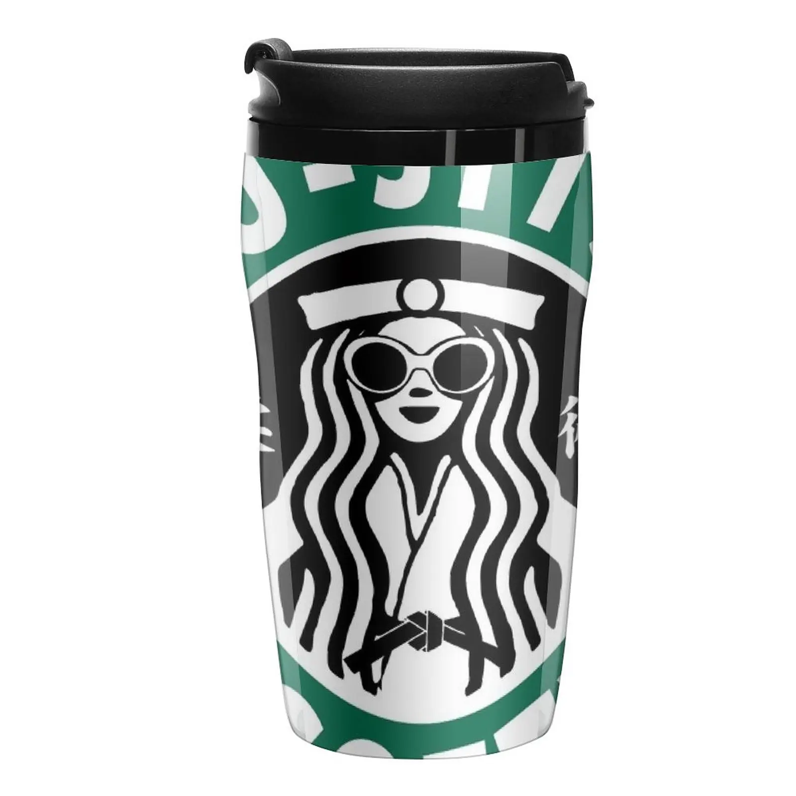 

New JIU JITSU AND COFFEE - FUNNY BRAZILIAN JIU JITSU Travel Coffee Mug Tea Cup Coffee Cup Heat Preservation